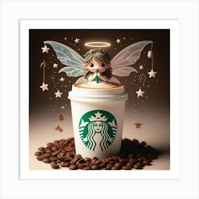 Coffee Halo Art Print