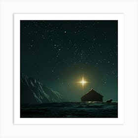 Nativity Scene 7 Art Print