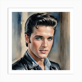 Unforgettable Elvis Elvis Presley Art Print