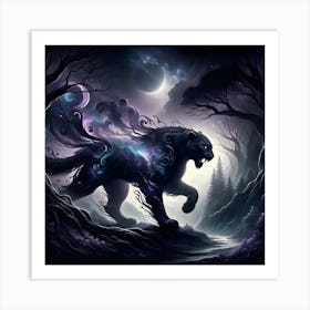 Black Panther Art Print