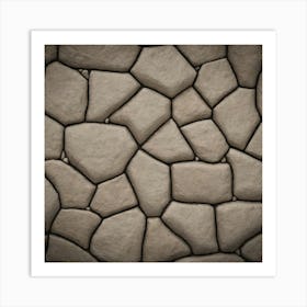 Stone Wall 108 Art Print