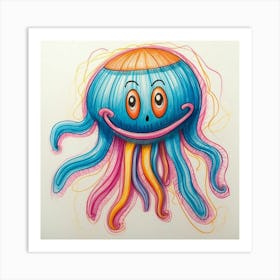 Octopus 107 Art Print