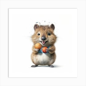 Hamster Art Print