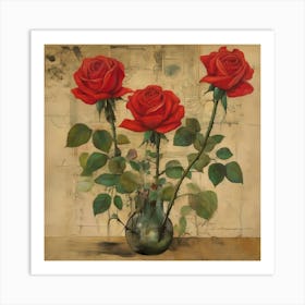 Roses 9 Art Print