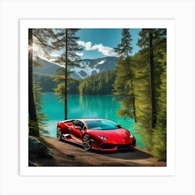 Lamborghini 92 Art Print