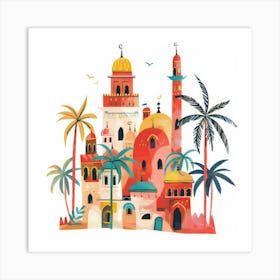 Islamic City 1 Art Print