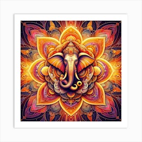 Ganesha 21 Art Print