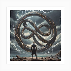 Infinity Circle Art Print