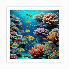 Coral Reef 2 Art Print