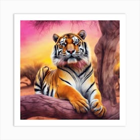 Tiger 3 Art Print