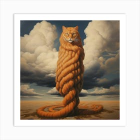 'The Cat' Art Print