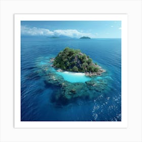 Island In The Ocean Art Print