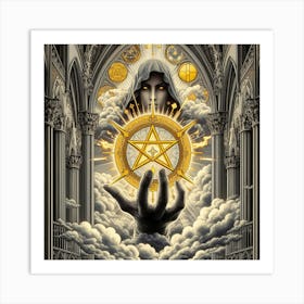 Pentagram Art Print