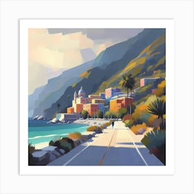 California Coast Art Print