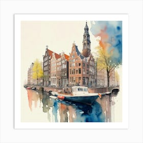 Amsterdam 1 Art Print