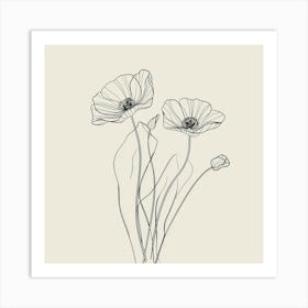 Poppies 30 Art Print