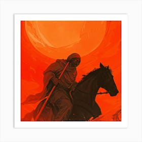 King Of The Desert Art Print