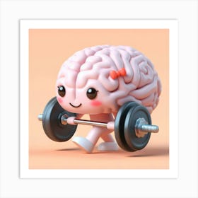 Brain Gains Art Print