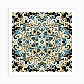 Turkish Ornamental Pattern Art Print