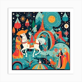 Fairy Tale Illustration Art Print