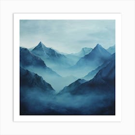 Poster Canvas Mountain 34 Art Print