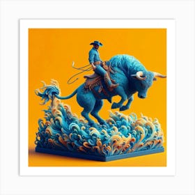 Claymation  Art Print