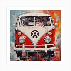 Vw Bus 1 Art Print