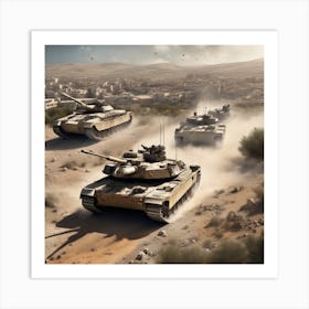 World Of Tanks 2 Art Print