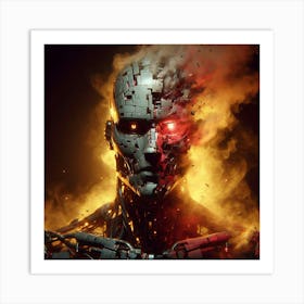 Terminator 1 Art Print