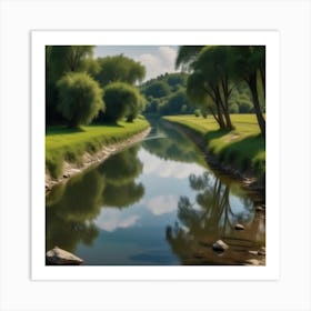 River 1 Art Print