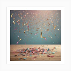 Confetti 1 Art Print