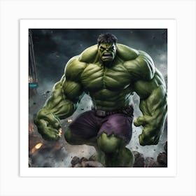 Incredible Hulk 1 Art Print