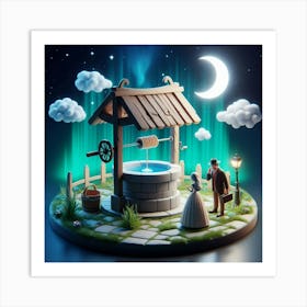 Wishing Well 7 Art Print