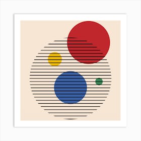 Abstract Circles.Wall prints 1 Art Print