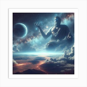 God Of The Sky Art Print