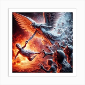 Angel Of Death II Art Print