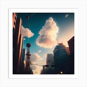 Skyscraper Art Print