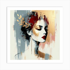 Portrait Artwork 300 Art Print