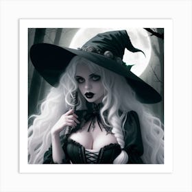 Witch Of The Woods Art Print