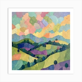 Smoky Mountains 7 Art Print