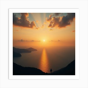 Sunrise - Sunrise Stock Videos & Royalty-Free Footage Art Print