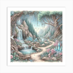 Fairytale Forest 7 Art Print