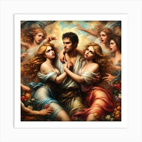 Angels Art Print