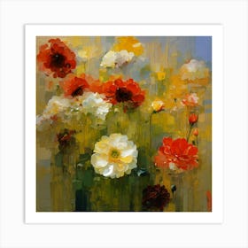 Flowers In A Vase Art Print