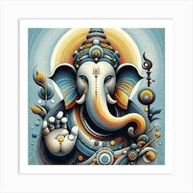 Ganesha 34 Art Print