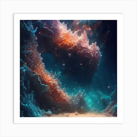 Nebula Art Print