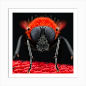 Close Up Of A Fly Art Print