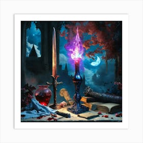 Witch'S Spell Art Print