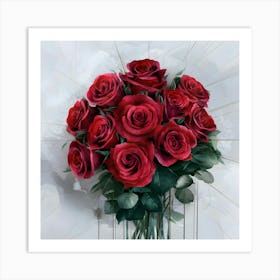 Red Roses 2 Art Print