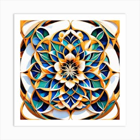 Mandala 55 Art Print